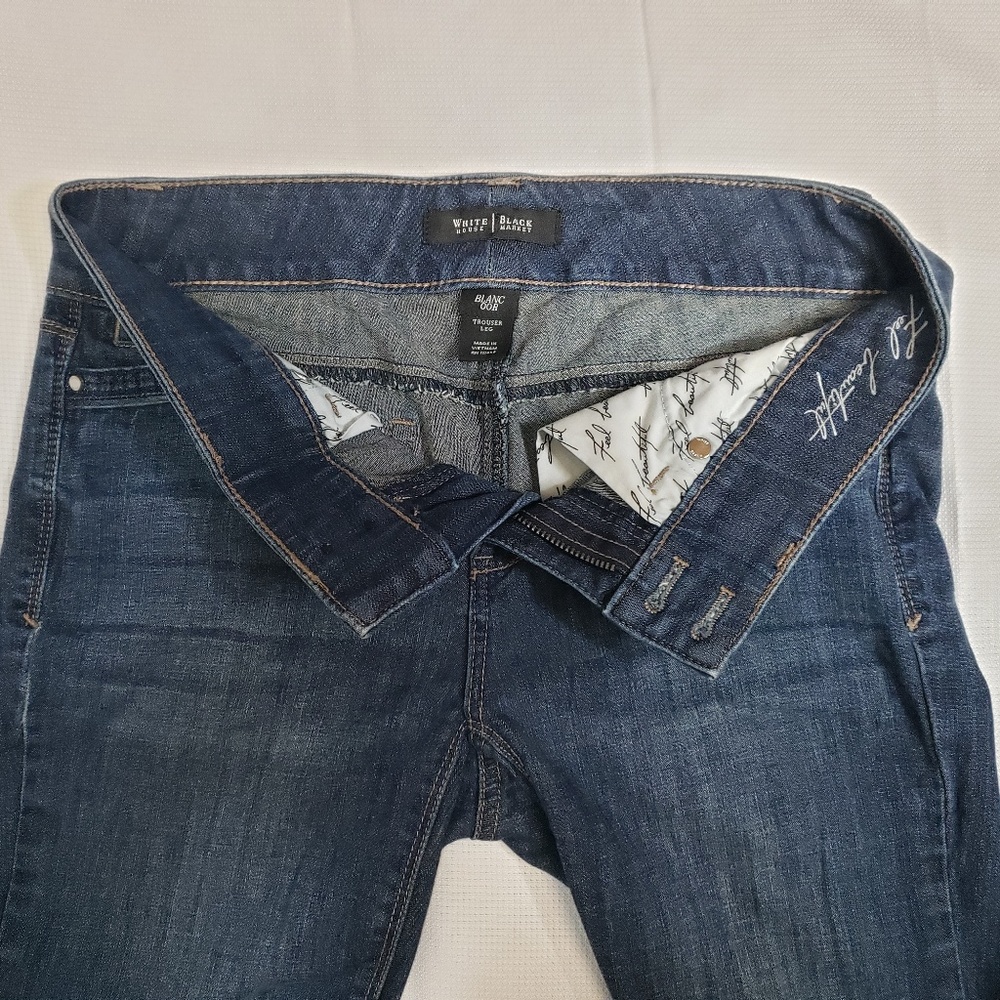 White House Black Market Jeans, Trouser Leg